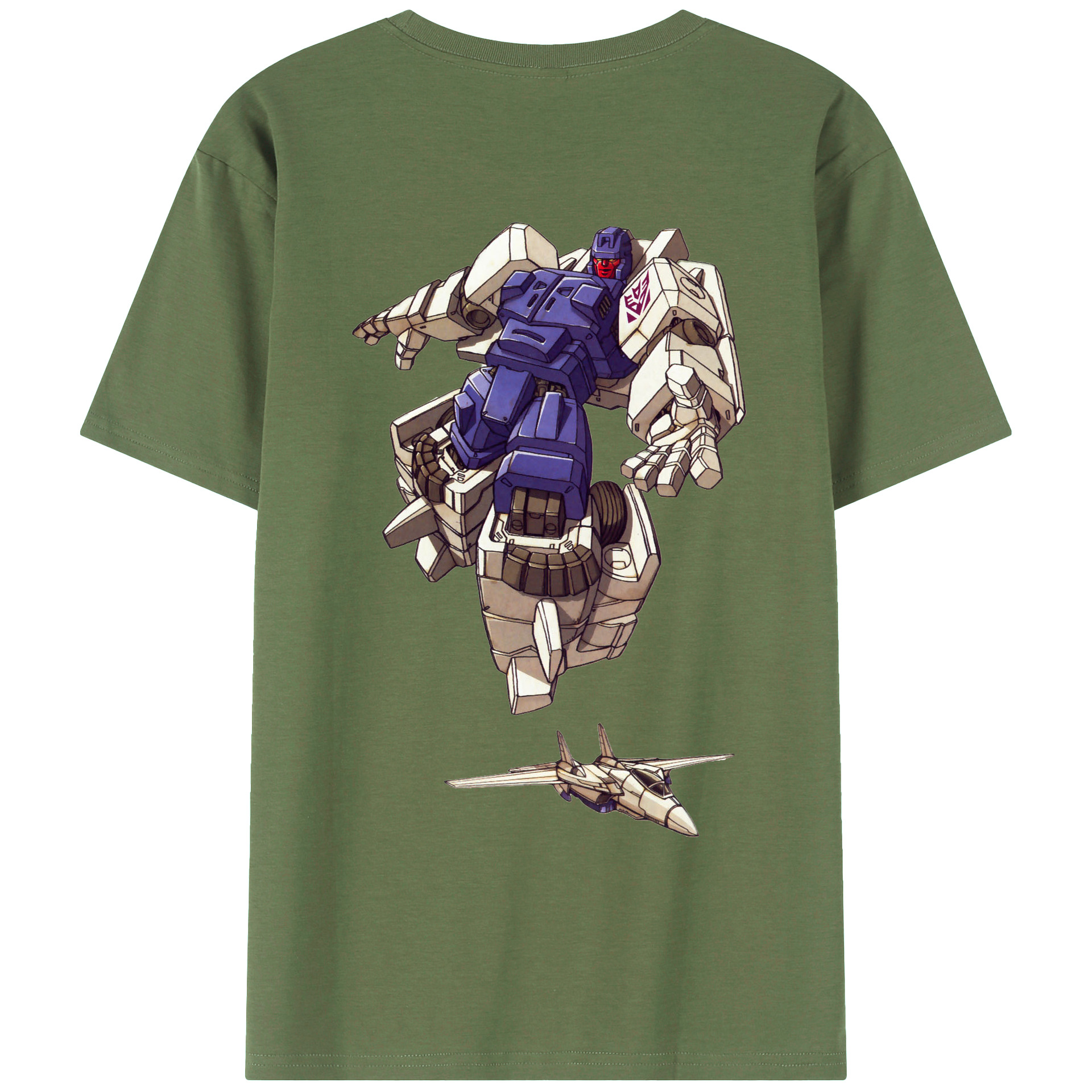（画像用）  綿100％ メンズ半袖Tシャツ（バックプリント） 通気性